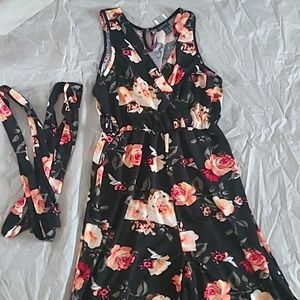 Women's Floral Jumpsuit